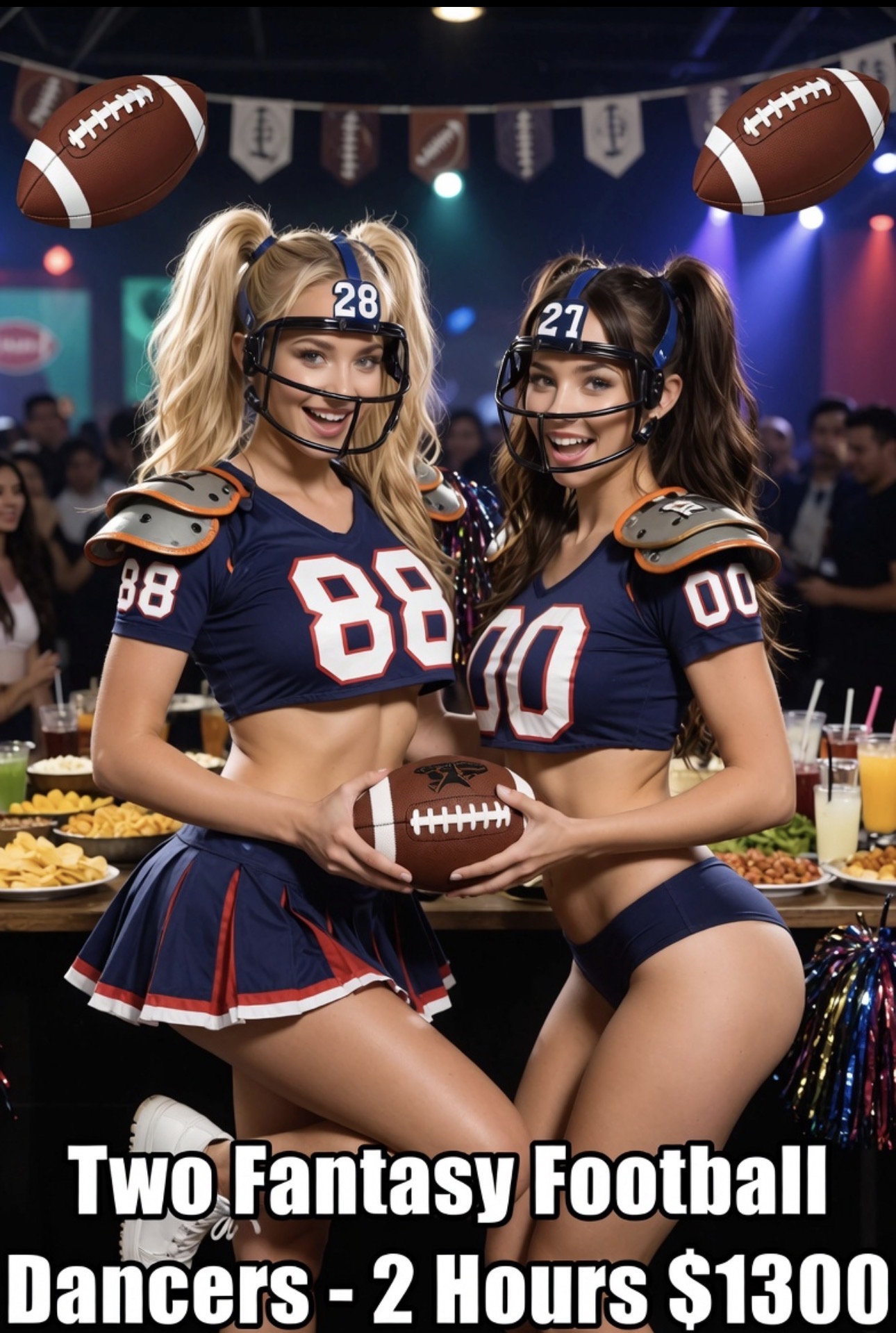 Atlanta Fantasy Football Strippers Bachelor Party